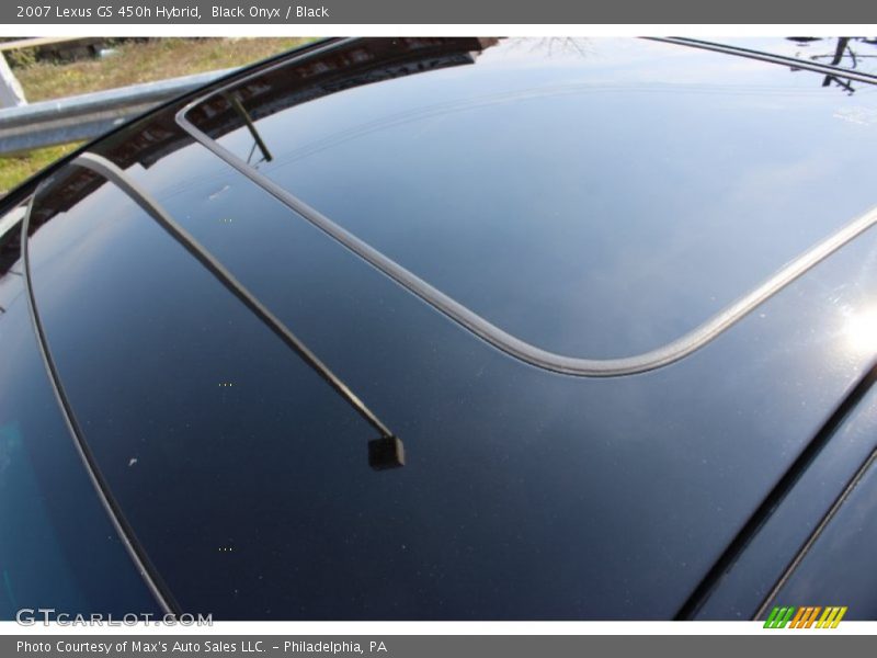 Black Onyx / Black 2007 Lexus GS 450h Hybrid