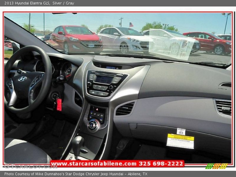 Silver / Gray 2013 Hyundai Elantra GLS