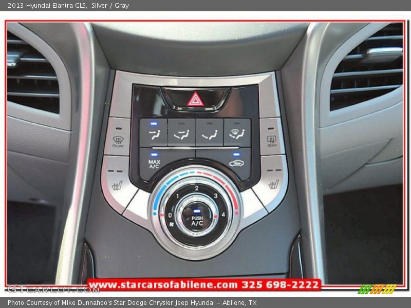 Silver / Gray 2013 Hyundai Elantra GLS