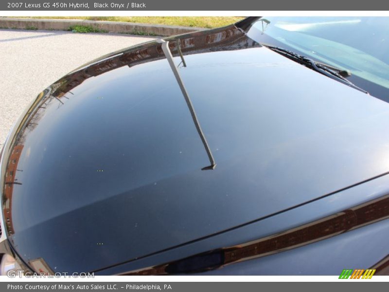 Black Onyx / Black 2007 Lexus GS 450h Hybrid
