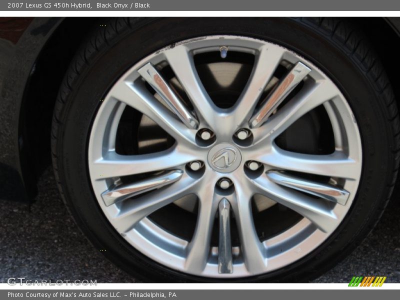 Black Onyx / Black 2007 Lexus GS 450h Hybrid