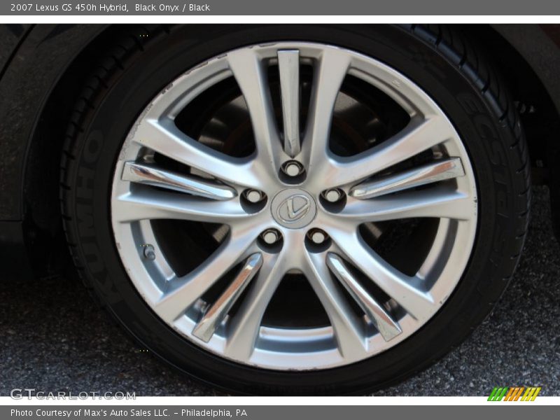 Black Onyx / Black 2007 Lexus GS 450h Hybrid