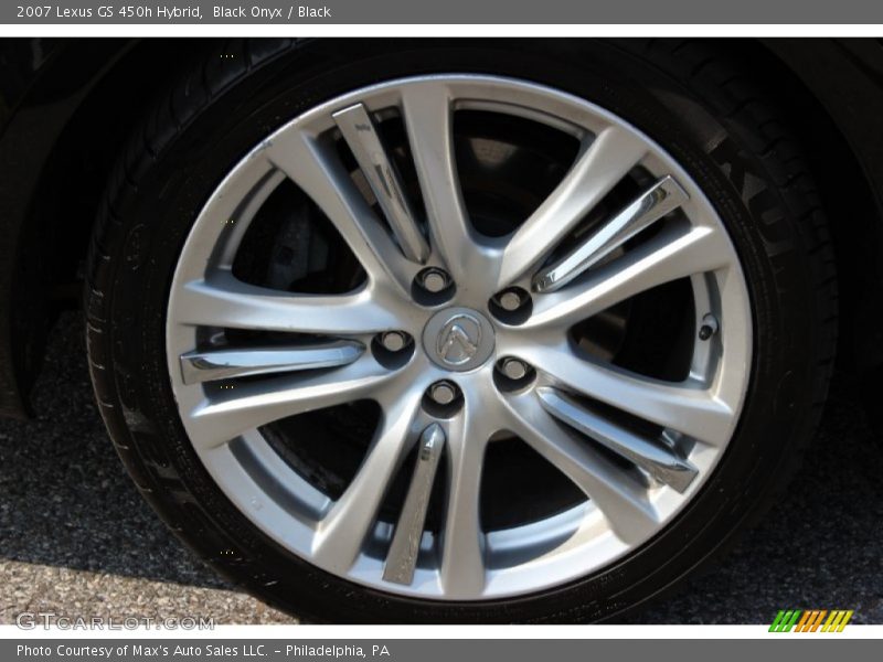 Black Onyx / Black 2007 Lexus GS 450h Hybrid