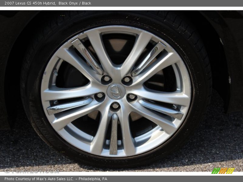 Black Onyx / Black 2007 Lexus GS 450h Hybrid