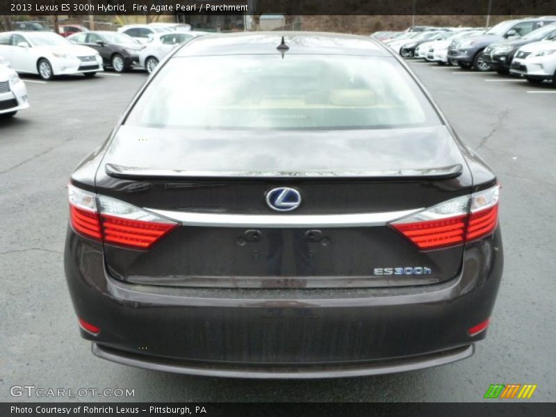 Fire Agate Pearl / Parchment 2013 Lexus ES 300h Hybrid