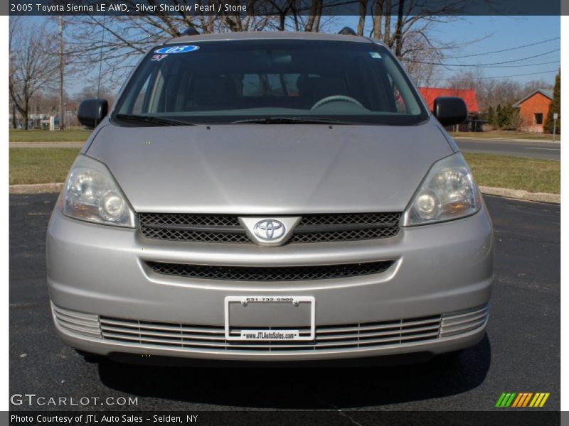 Silver Shadow Pearl / Stone 2005 Toyota Sienna LE AWD