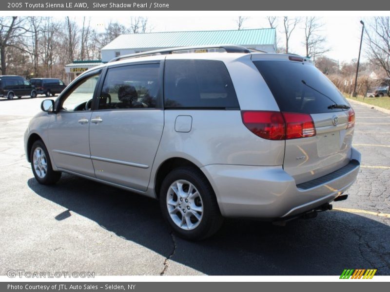 Silver Shadow Pearl / Stone 2005 Toyota Sienna LE AWD