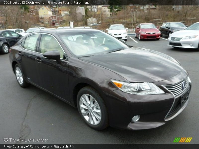 Fire Agate Pearl / Parchment 2013 Lexus ES 300h Hybrid