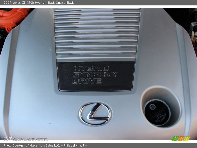 Black Onyx / Black 2007 Lexus GS 450h Hybrid