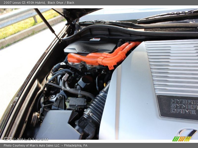 Black Onyx / Black 2007 Lexus GS 450h Hybrid