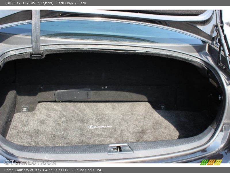 Black Onyx / Black 2007 Lexus GS 450h Hybrid