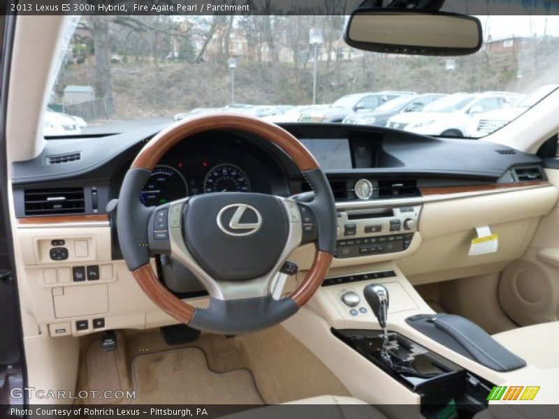 Fire Agate Pearl / Parchment 2013 Lexus ES 300h Hybrid