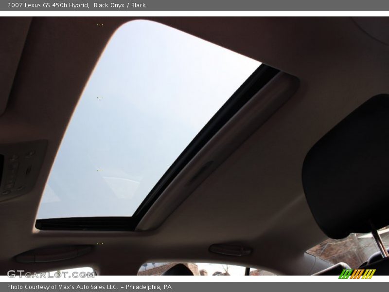 Black Onyx / Black 2007 Lexus GS 450h Hybrid