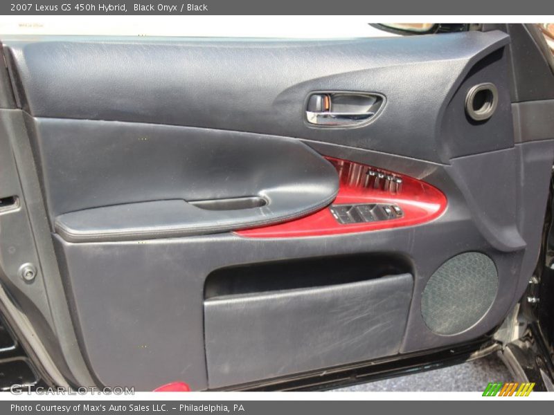 Black Onyx / Black 2007 Lexus GS 450h Hybrid