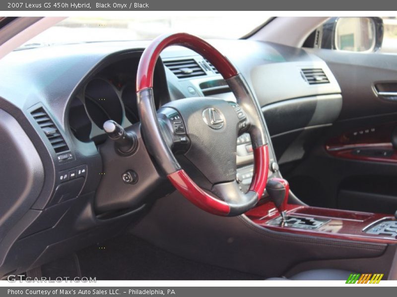 Black Onyx / Black 2007 Lexus GS 450h Hybrid
