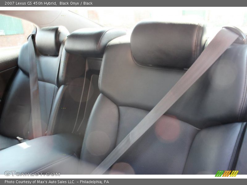 Black Onyx / Black 2007 Lexus GS 450h Hybrid