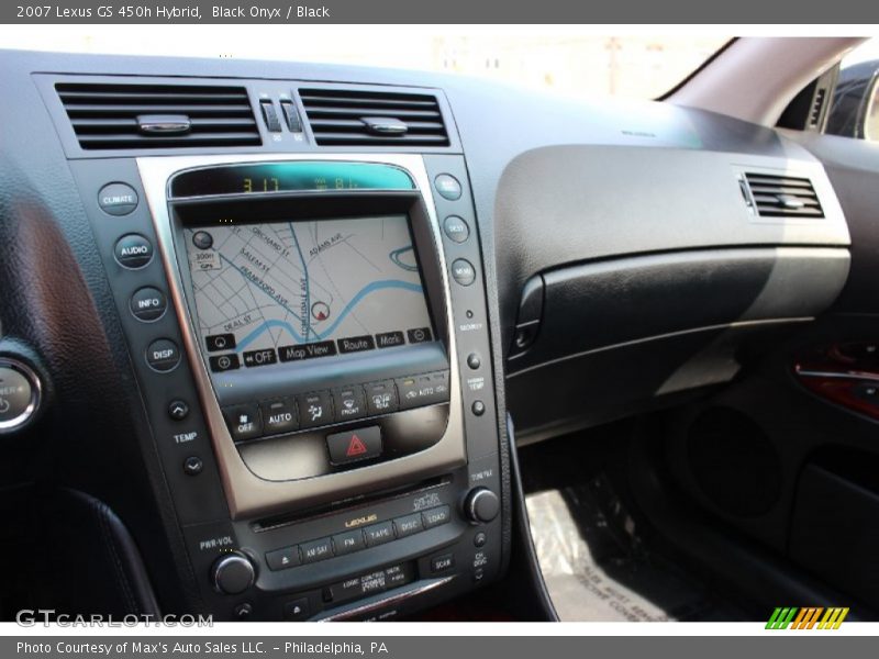 Black Onyx / Black 2007 Lexus GS 450h Hybrid