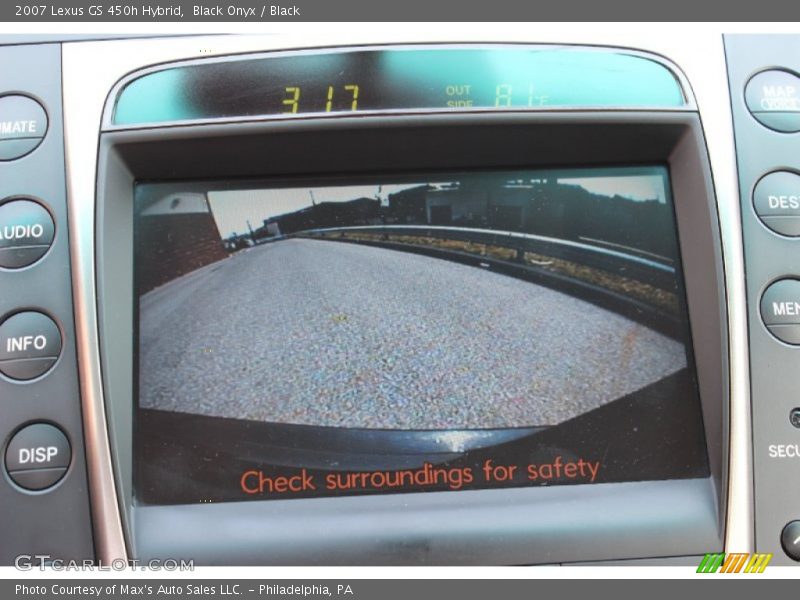 Black Onyx / Black 2007 Lexus GS 450h Hybrid