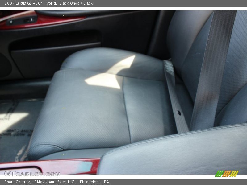 Black Onyx / Black 2007 Lexus GS 450h Hybrid