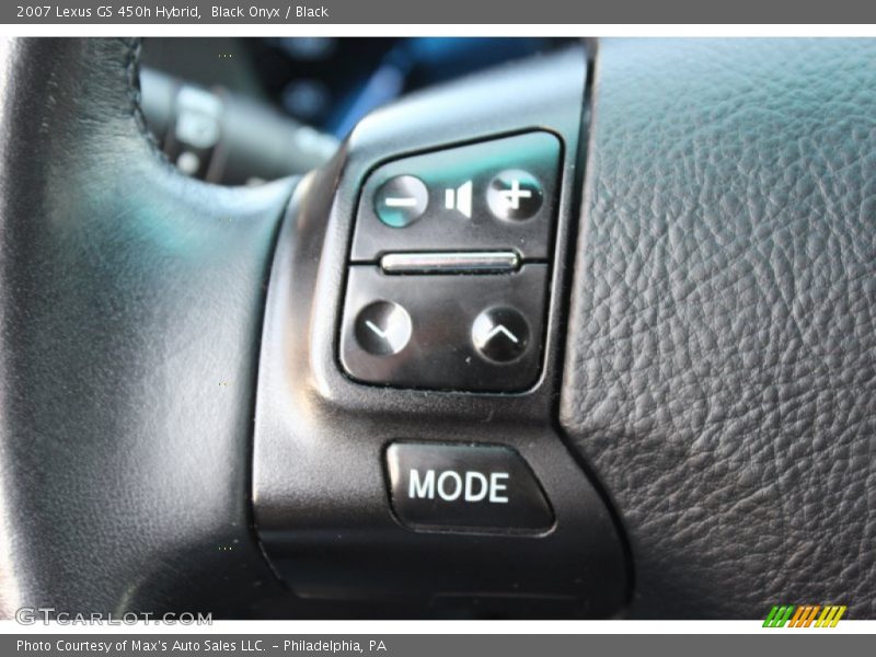 Black Onyx / Black 2007 Lexus GS 450h Hybrid