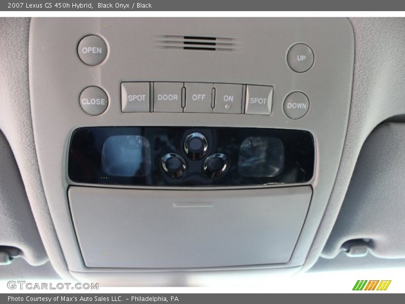 Black Onyx / Black 2007 Lexus GS 450h Hybrid