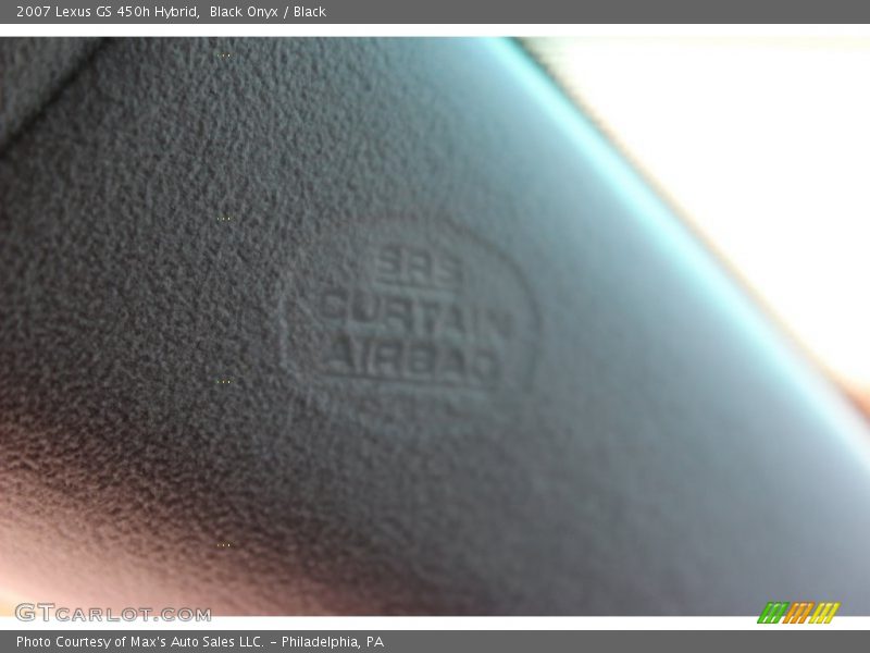 Black Onyx / Black 2007 Lexus GS 450h Hybrid