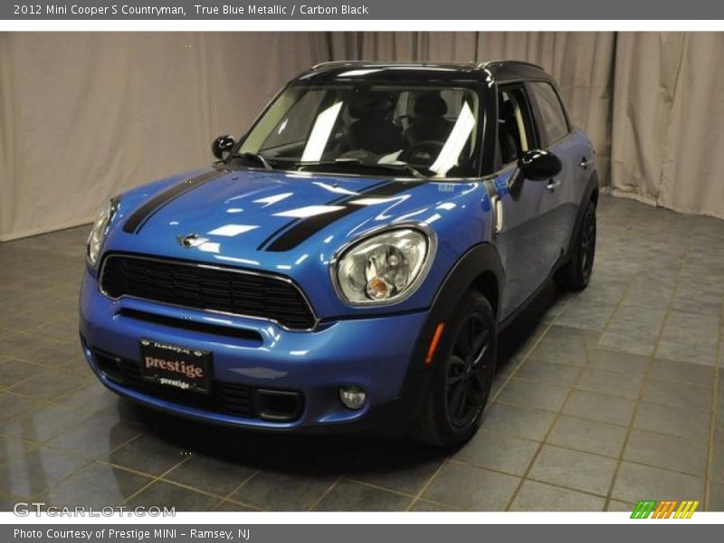 True Blue Metallic / Carbon Black 2012 Mini Cooper S Countryman
