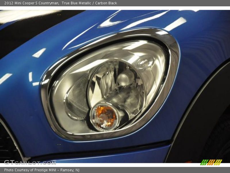 True Blue Metallic / Carbon Black 2012 Mini Cooper S Countryman