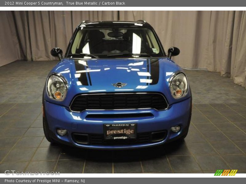 True Blue Metallic / Carbon Black 2012 Mini Cooper S Countryman