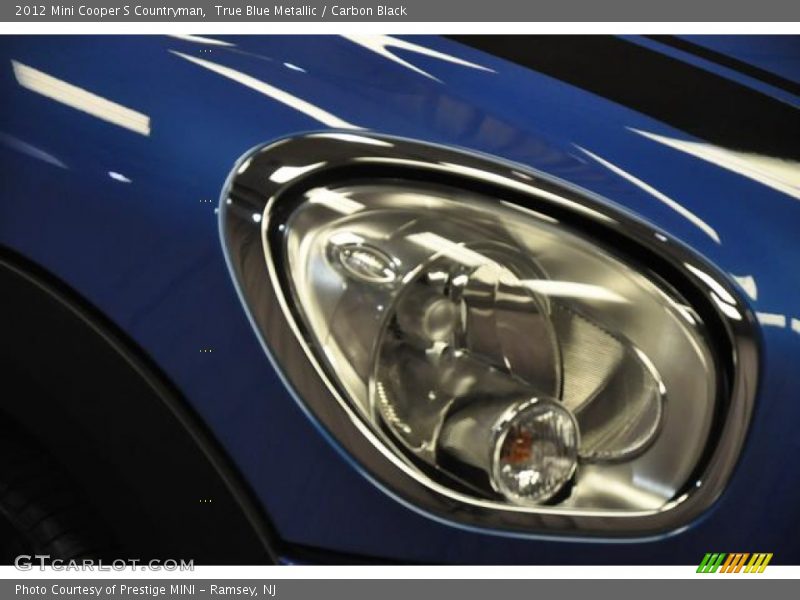 True Blue Metallic / Carbon Black 2012 Mini Cooper S Countryman