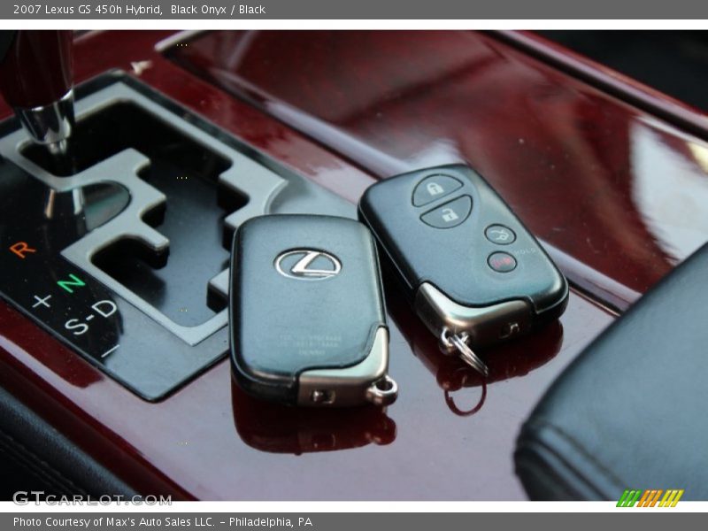 Black Onyx / Black 2007 Lexus GS 450h Hybrid