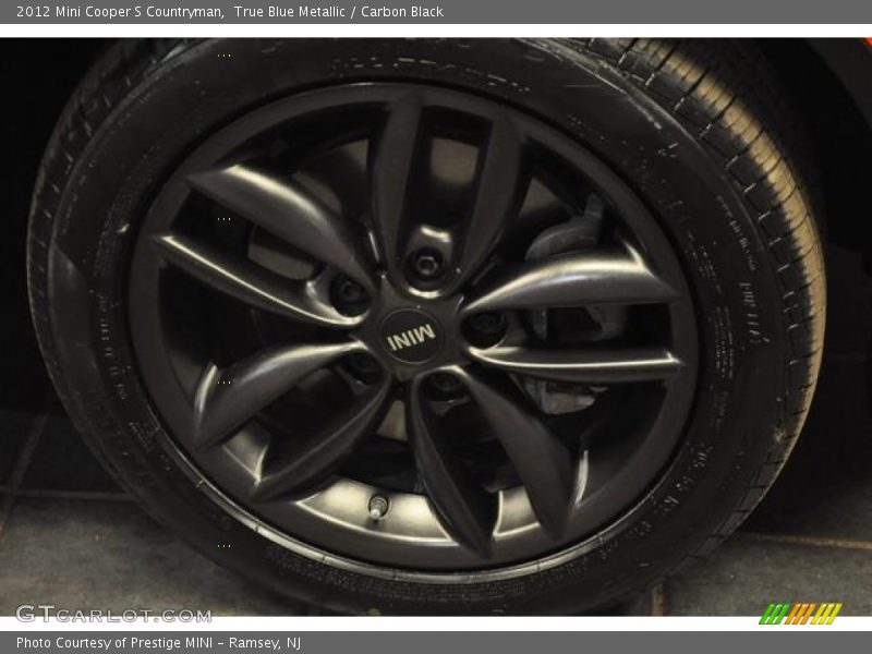 True Blue Metallic / Carbon Black 2012 Mini Cooper S Countryman