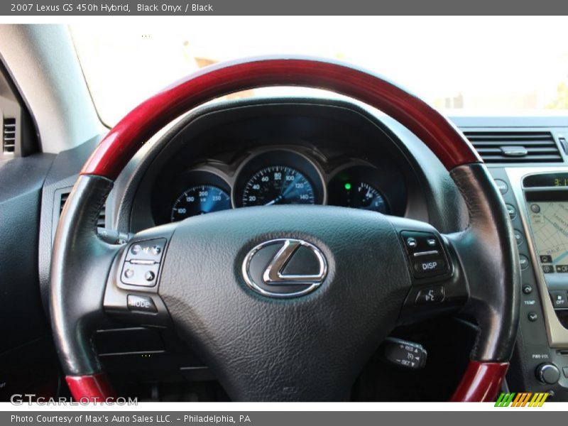 Black Onyx / Black 2007 Lexus GS 450h Hybrid