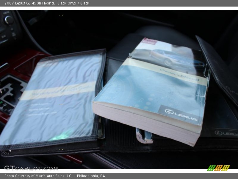 Black Onyx / Black 2007 Lexus GS 450h Hybrid