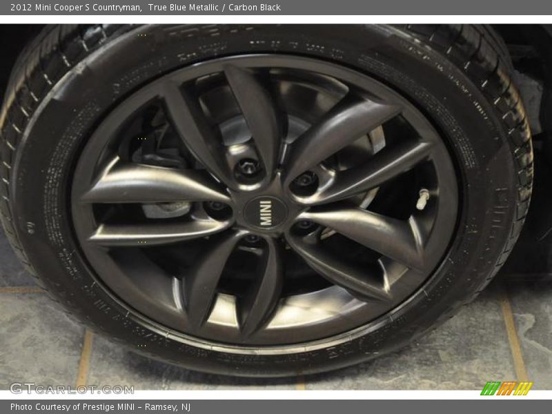 True Blue Metallic / Carbon Black 2012 Mini Cooper S Countryman