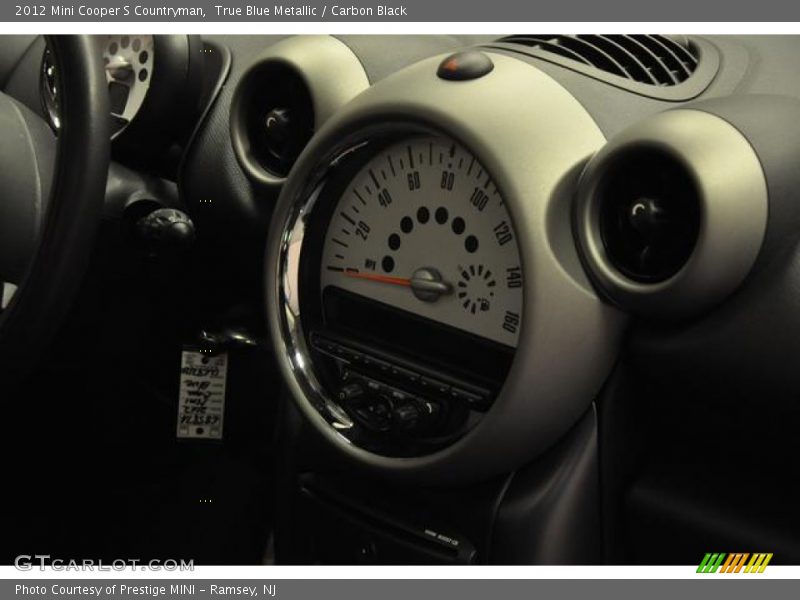 True Blue Metallic / Carbon Black 2012 Mini Cooper S Countryman
