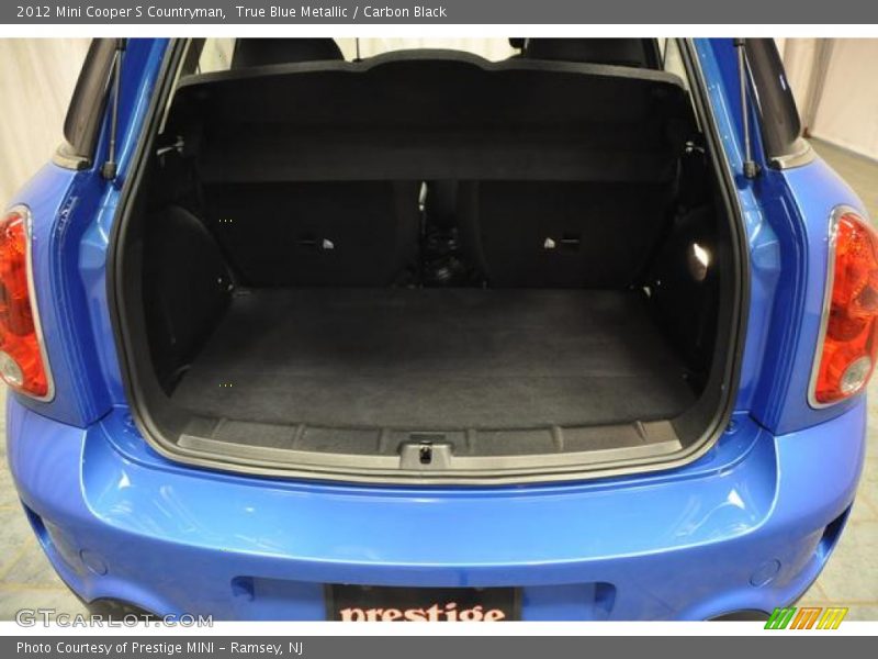 True Blue Metallic / Carbon Black 2012 Mini Cooper S Countryman