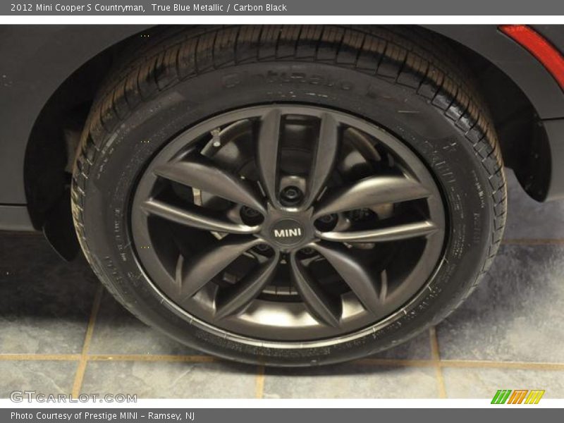 True Blue Metallic / Carbon Black 2012 Mini Cooper S Countryman