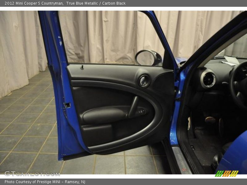 True Blue Metallic / Carbon Black 2012 Mini Cooper S Countryman