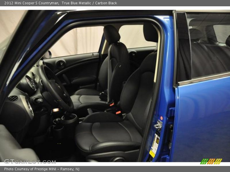 True Blue Metallic / Carbon Black 2012 Mini Cooper S Countryman