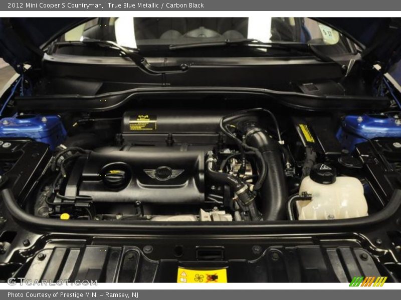 True Blue Metallic / Carbon Black 2012 Mini Cooper S Countryman