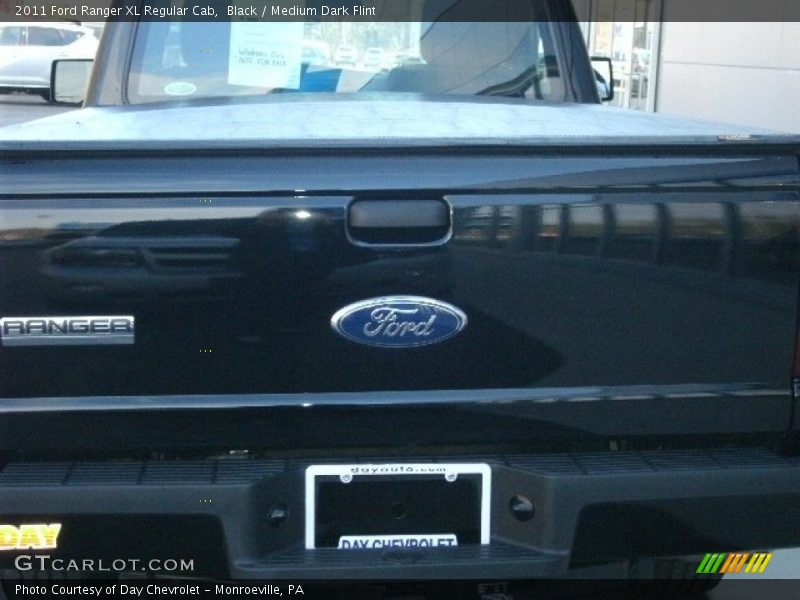 Black / Medium Dark Flint 2011 Ford Ranger XL Regular Cab
