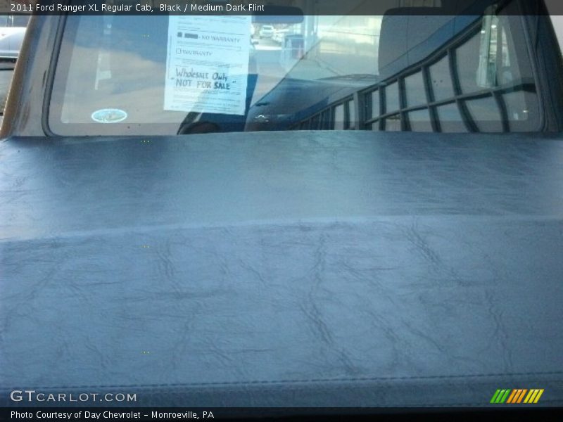 Black / Medium Dark Flint 2011 Ford Ranger XL Regular Cab