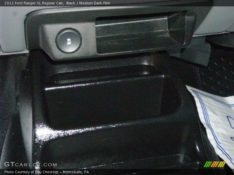 Black / Medium Dark Flint 2011 Ford Ranger XL Regular Cab