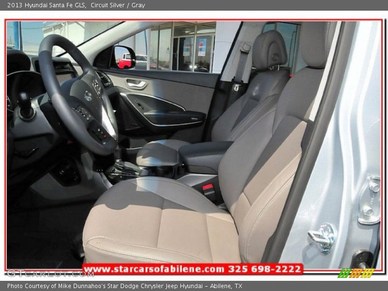 Circuit Silver / Gray 2013 Hyundai Santa Fe GLS