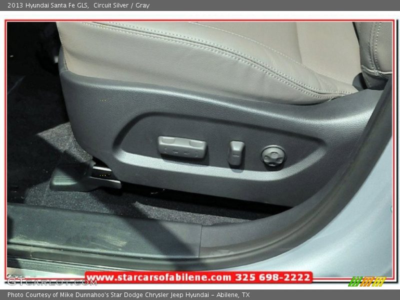 Circuit Silver / Gray 2013 Hyundai Santa Fe GLS