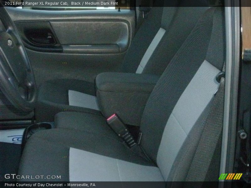 Black / Medium Dark Flint 2011 Ford Ranger XL Regular Cab