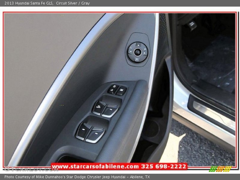 Circuit Silver / Gray 2013 Hyundai Santa Fe GLS