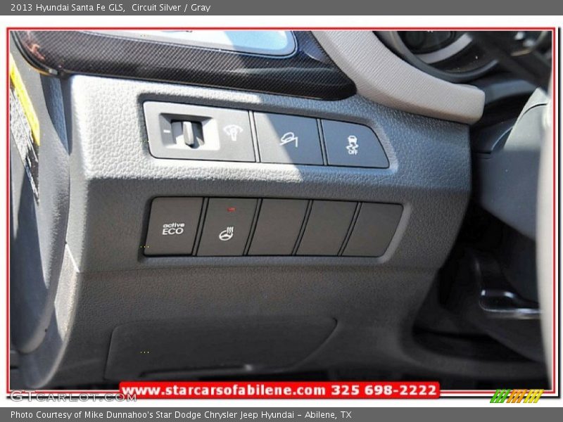 Circuit Silver / Gray 2013 Hyundai Santa Fe GLS