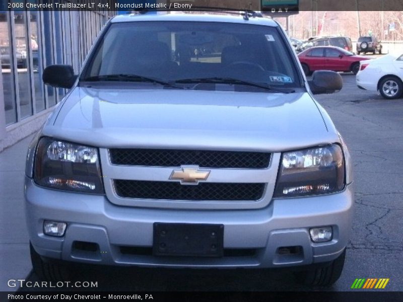 Moondust Metallic / Ebony 2008 Chevrolet TrailBlazer LT 4x4